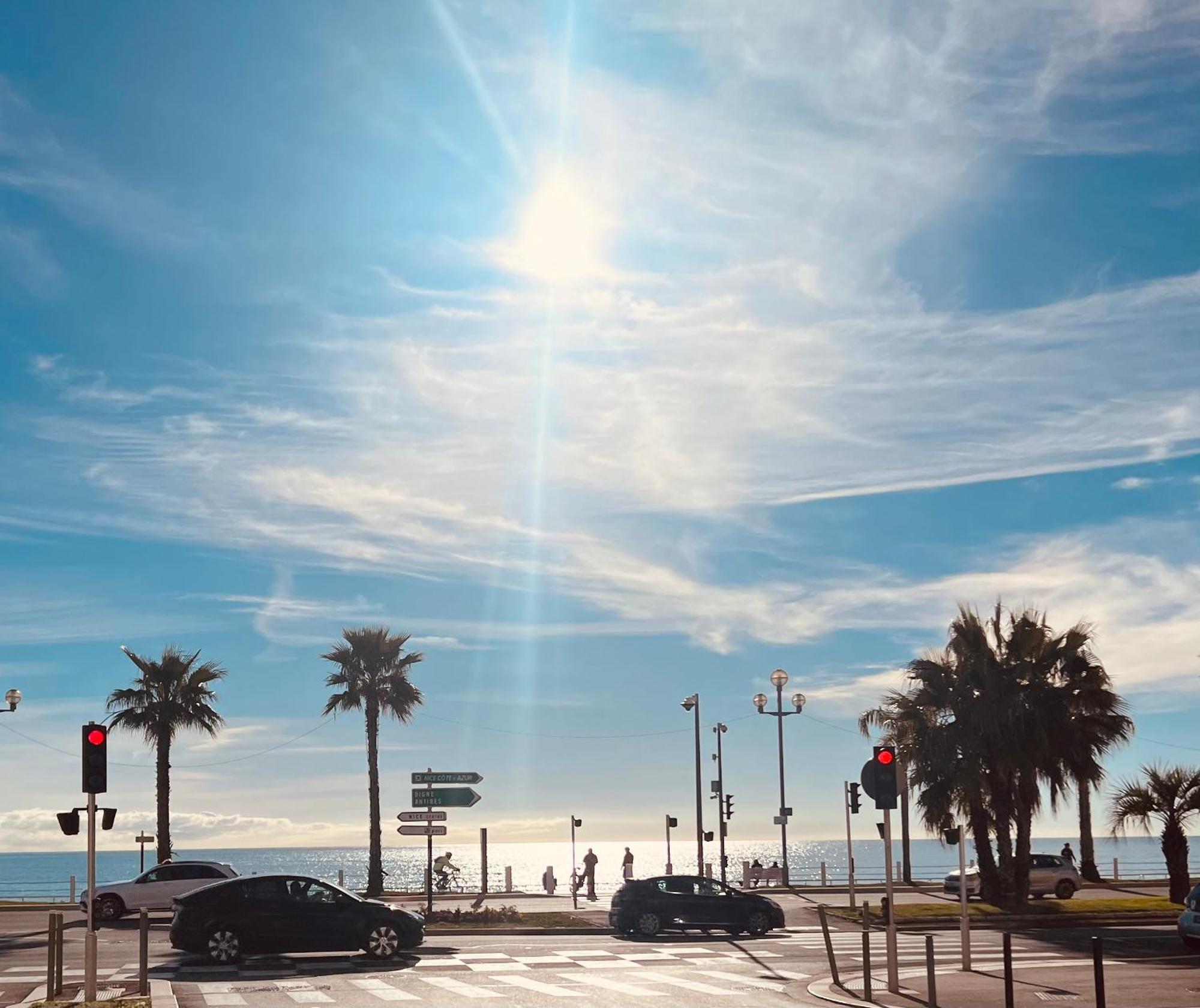 Bord De Mer A Nice Sur La Promenade Des Anglais المظهر الخارجي الصورة